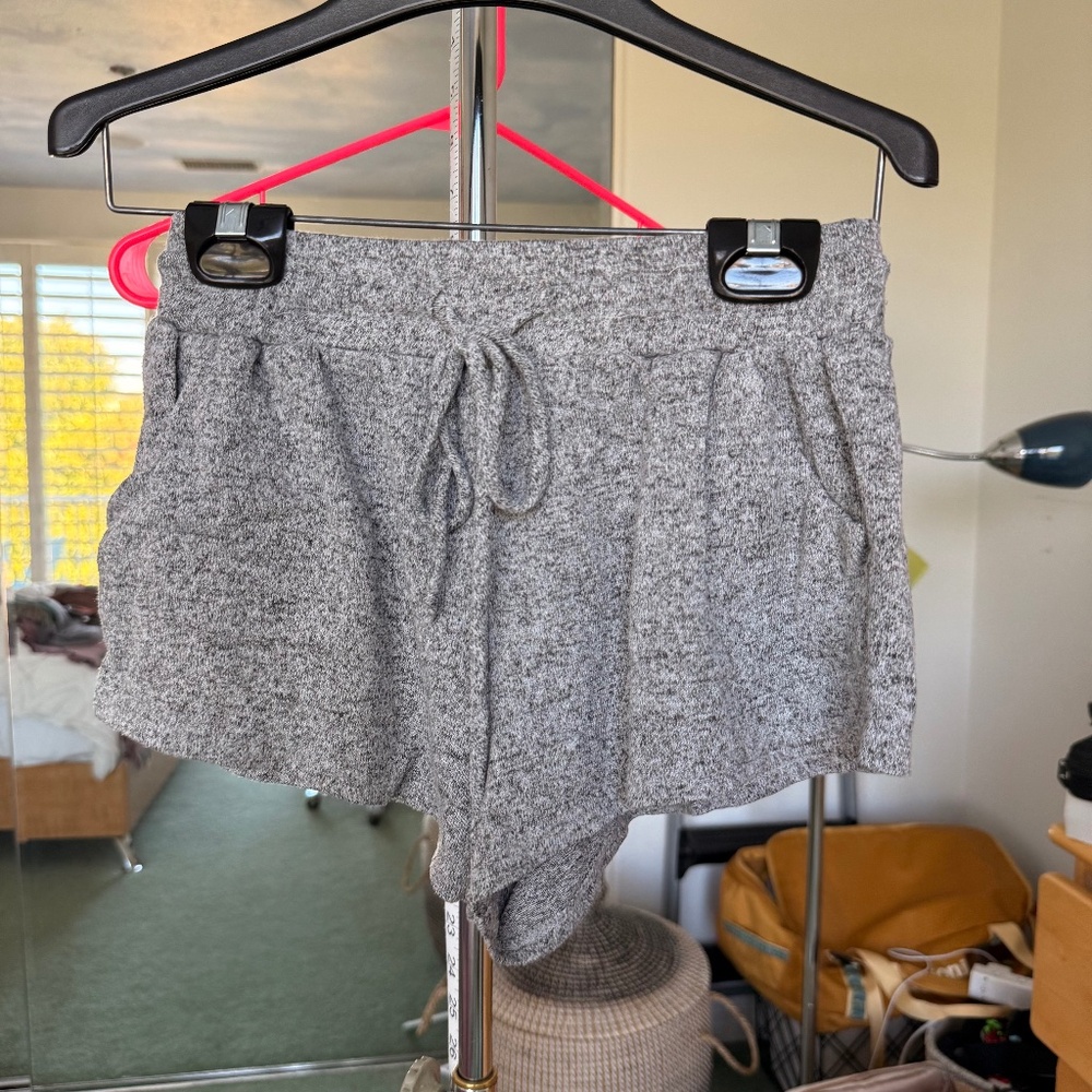 Windsor Heather Grey Loungewear Shorts